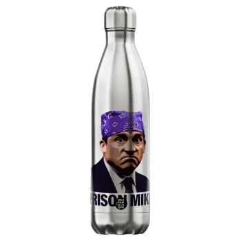 Prison Mike The office, Inox (Stainless steel) hot metal mug, double wall, 750ml