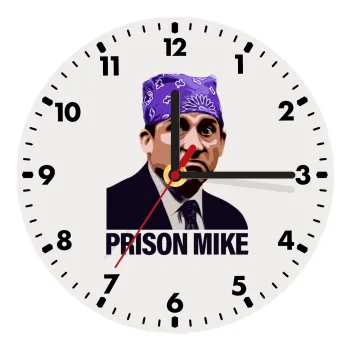 Prison Mike The office, Ρολόι τοίχου ξύλινο (20cm)