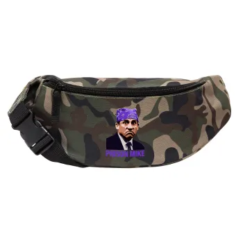 Prison Mike The office, Unisex τσαντάκι μέσης (μπανάνα) χρώματος παραλλαγή Jungle με 2 τσέπες