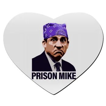 Prison Mike The office, Mousepad heart 23x20cm