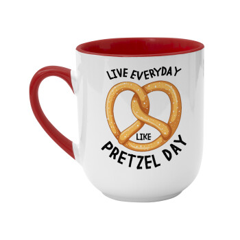 The office, Live every day like pretzel day, Κούπα κεραμική tapered 260ml