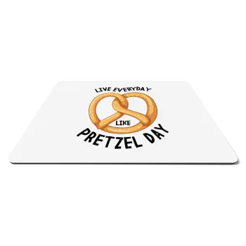 The office, Live every day like pretzel day, Mousepad rect 27x19cm
