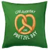 Sofa cushion Green 50x50cm includes filling