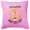 Sofa cushion Pink 50x50cm includes filling