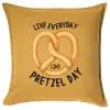 Sofa cushion YELLOW 50x50cm includes filling