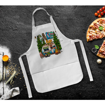 Camp Life, Ποδιά Σεφ Ολόσωμη Παιδική (με ρυθμιστικά και 2 τσέπες)