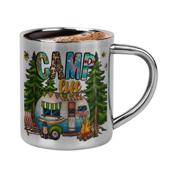 Camp Life, Κουπάκι μεταλλικό διπλού τοιχώματος για espresso (220ml)