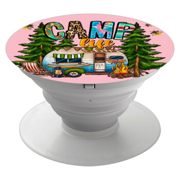 Camp Life, Phone Holders Stand  Λευκό Βάση Στήριξης Κινητού στο Χέρι