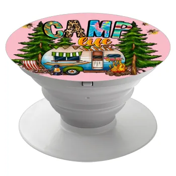 Camp Life, Phone Holders Stand  Λευκό Βάση Στήριξης Κινητού στο Χέρι