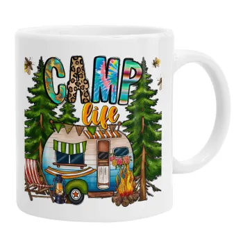 Camp Life, Κούπα, κεραμική, 330ml