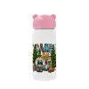 Pink stainless steel thermal flask, 320ml