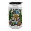Κούπα ταξιδιού μεταλλική με καπάκι (tin-can) 500ml