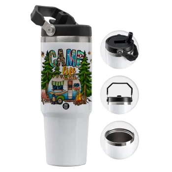 Camp Life, Θερμός Ανοξείδωτο 30oz με χερούλι