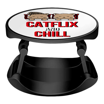 Catflix and Chill, Phone Holders Stand  Stand Βάση Στήριξης Κινητού στο Χέρι