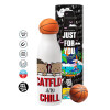 Bascetball Metal mug thermos, double wall, 550ml