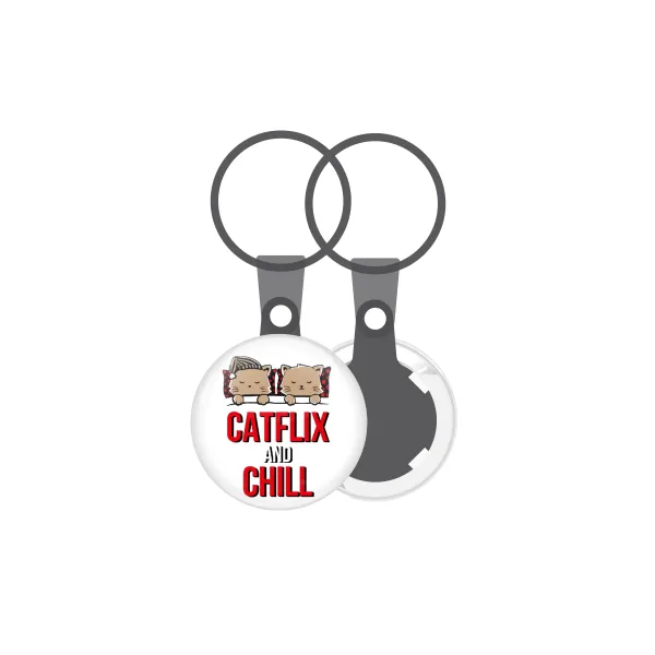 Catflix and Chill — mini (2.5cm)