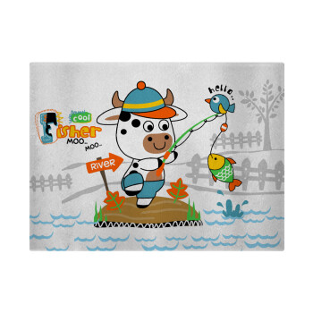 Ο μικρός ψαράς, Επιφάνεια κοπής γυάλινη (38x28cm)