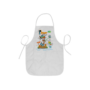 Ο μικρός ψαράς, Ποδιά Σεφ ολόσωμη κοντή  Παιδική (44x62cm)