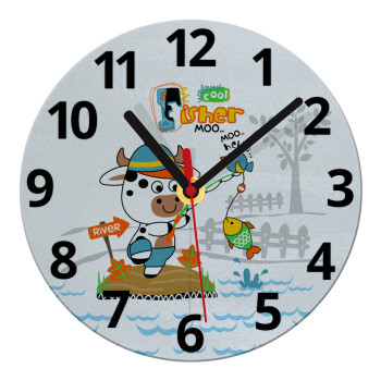 Ο μικρός ψαράς, Ρολόι τοίχου γυάλινο (20cm)