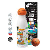 Bascetball Metal mug thermos, double wall, 550ml