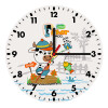 Wooden wall clock (20cm)