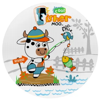 Kids Fisherman, Mousepad Round 20cm