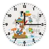 Wooden wall clock (20cm)