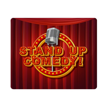 Stand up comedy, Mousepad ορθογώνιο 23x19cm