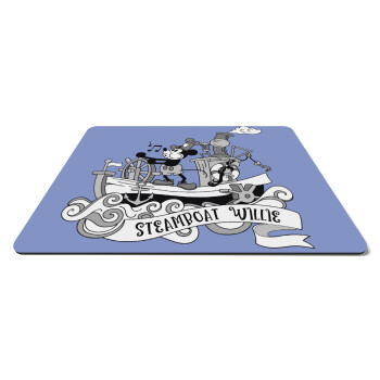 Mickey steamboat, Mousepad rect 27x19cm
