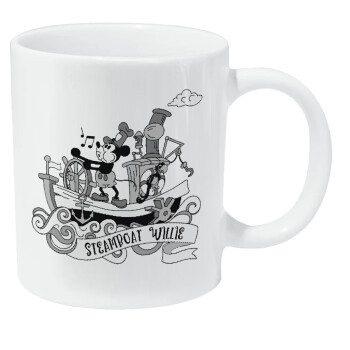 Mickey steamboat, Κούπα Giga, κεραμική, 590ml