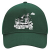 Adult Ultimate Hat GREEN, (100% COTTON DRILL, ADULT, UNISEX, ONE SIZE)