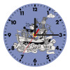 Wooden wall clock (20cm)