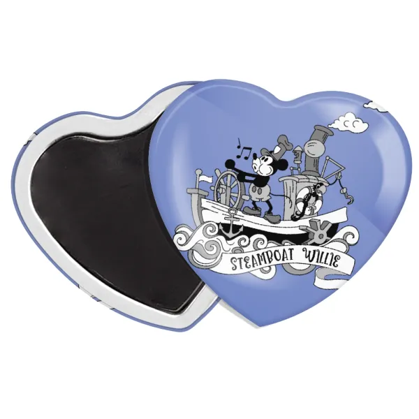 Mickey steamboat — Μαγνητάκι καρδιά (57x52mm)