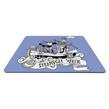 Mickey steamboat, Mousepad rect 27x19cm