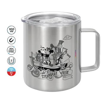 Mickey steamboat, Κούπα Ανοξείδωτη διπλού τοιχώματος 300ml