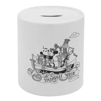 Mickey steamboat, Κουμπαράς πορσελάνης με τάπα