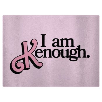 Barbie, i am Kenough, Επιφάνεια κοπής γυάλινη (38x28cm)