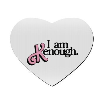 Barbie, i am Kenough, Mousepad καρδιά 23x20cm