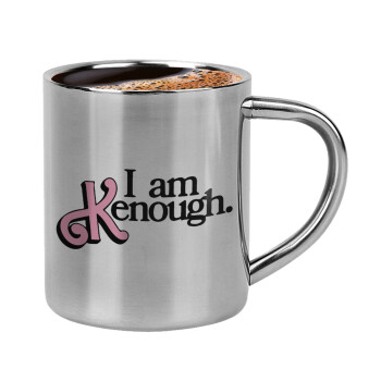 Barbie, i am Kenough, Double-wall metal cup for espresso (220ml)