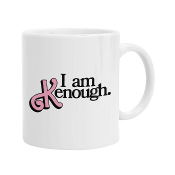 Barbie, i am Kenough, Ceramic coffee mug, 330ml (1pcs)