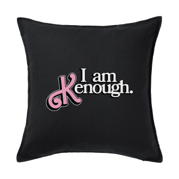 Barbie, i am Kenough, Sofa cushion black 50x50cm includes filling