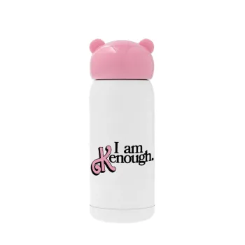 Barbie, i am Kenough, Pink stainless steel thermal flask, 320ml