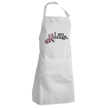 Barbie, i am Kenough, Adult Chef Apron (with sliders and 2 pockets)