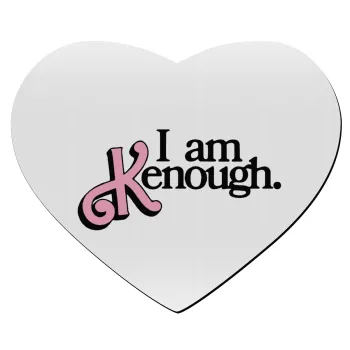 Barbie, i am Kenough, Mousepad καρδιά 23x20cm