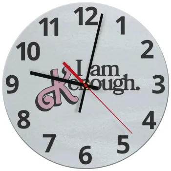 Barbie, i am Kenough, Ρολόι τοίχου γυάλινο (30cm)