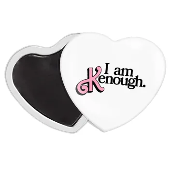 Barbie, i am Kenough, Μαγνητάκι καρδιά (57x52mm)