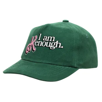 Barbie, i am Kenough, Children's Baseball Cap, 100% Cotton Drill, GREEN (COTTON, CHILDREN'S, ONE SIZE)