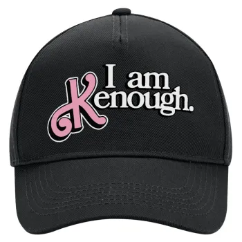 Barbie, i am Kenough, Adult Ultimate Hat BLACK, (100% COTTON DRILL, ADULT, UNISEX, ONE SIZE)