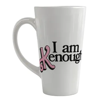 Barbie, i am Kenough, Κούπα κωνική Latte Μεγάλη, κεραμική, 450ml