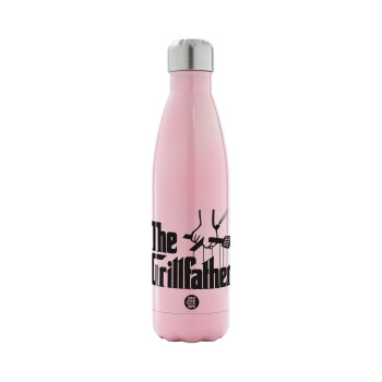The Grill Father, Metal mug thermos Pink Iridiscent (Stainless steel), double wall, 500ml